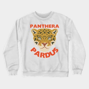 Cute Leopard Pantera Pardus Crewneck Sweatshirt